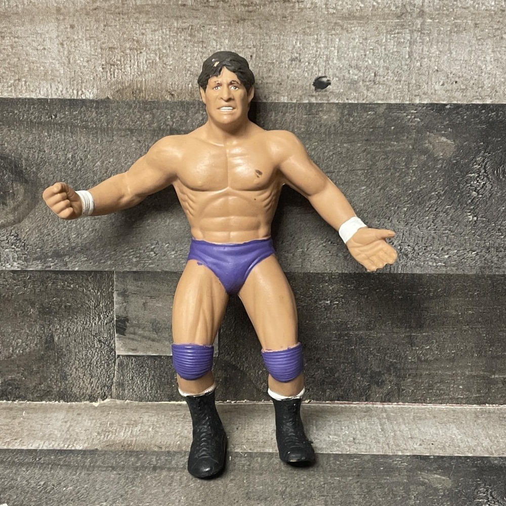 Tito Santana Vintage WWF LJN Wrestling Superstars Action Figure 1986 CLEAN NM EX